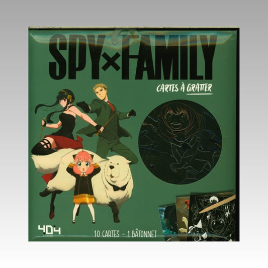 Spy x Family - Cartes à gratter