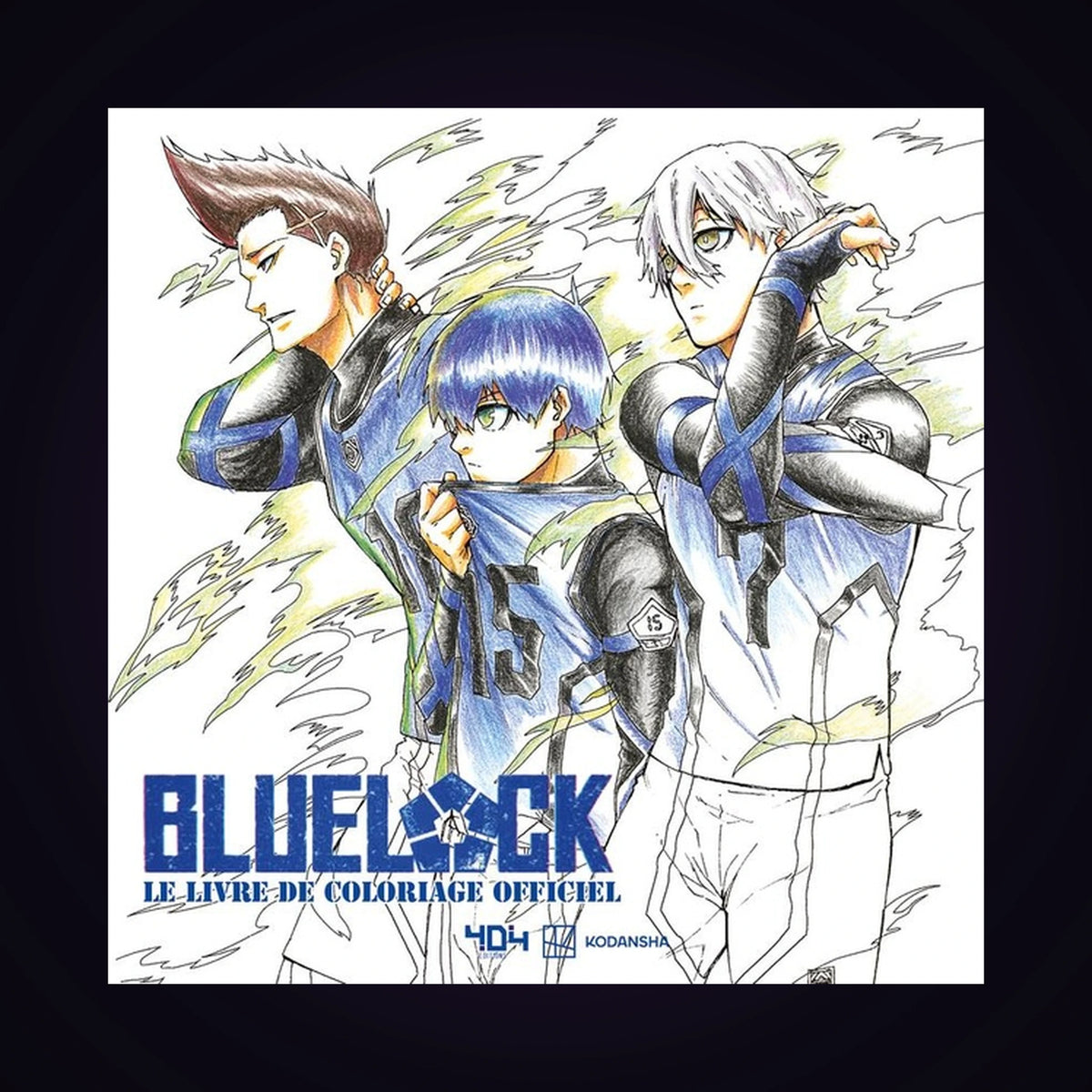 Blue Lock - Le livre de coloriage officiel