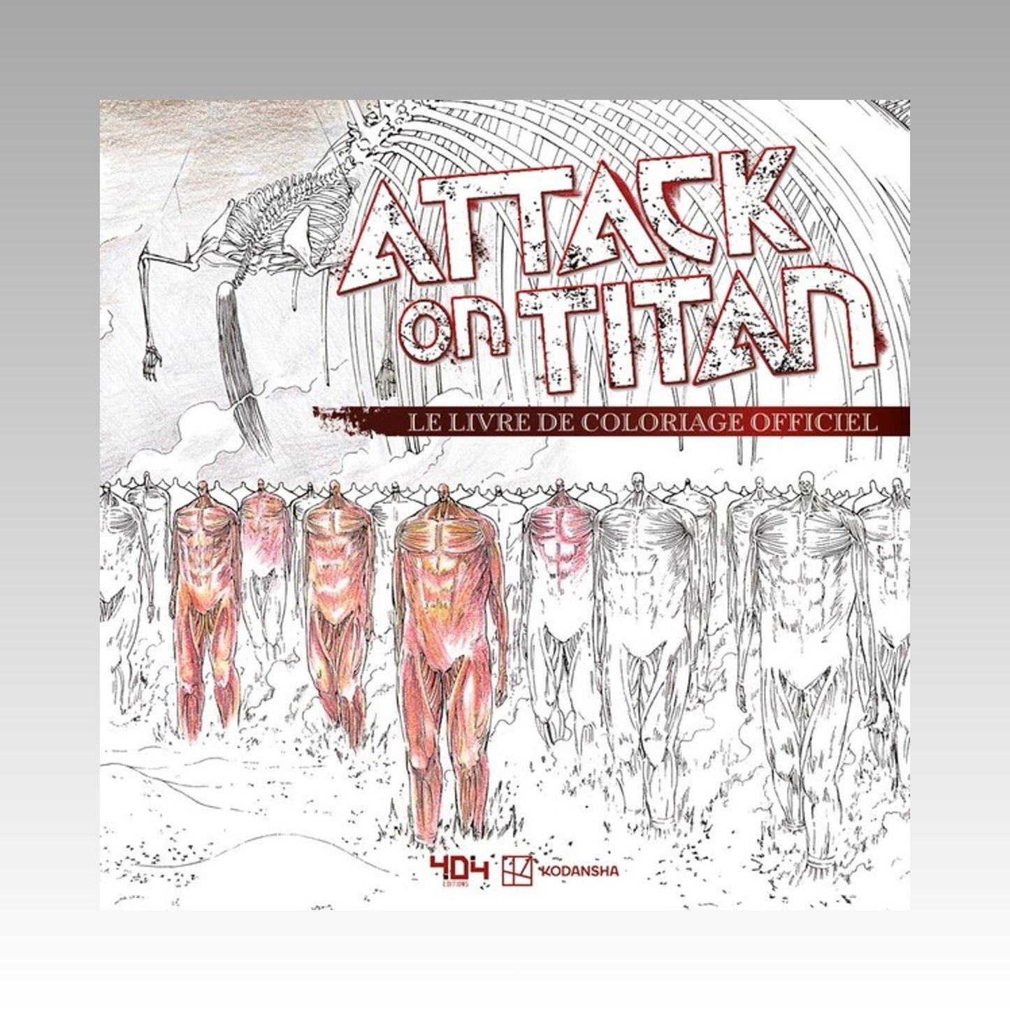 L'attaque des titans - Le livre de coloriage officiel