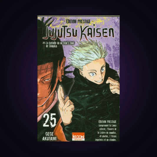 Jujutsu Kaisen. Tome 25 Coffret Edition Prestige