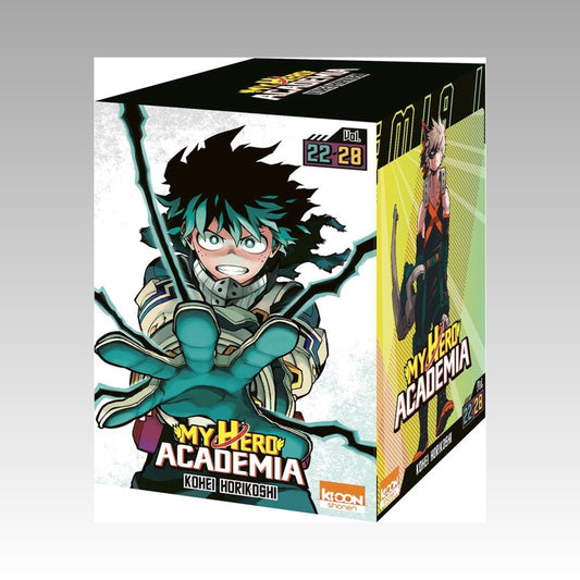 Coffret Intégrale My Hero Academia. Tomes 22 à 28