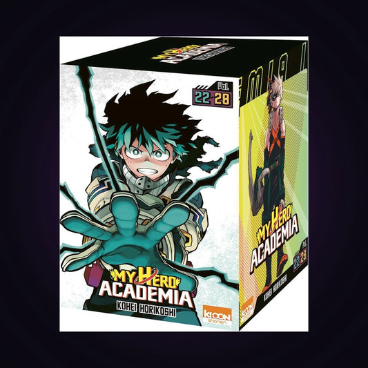Coffret Intégrale My Hero Academia. Tomes 22 à 28