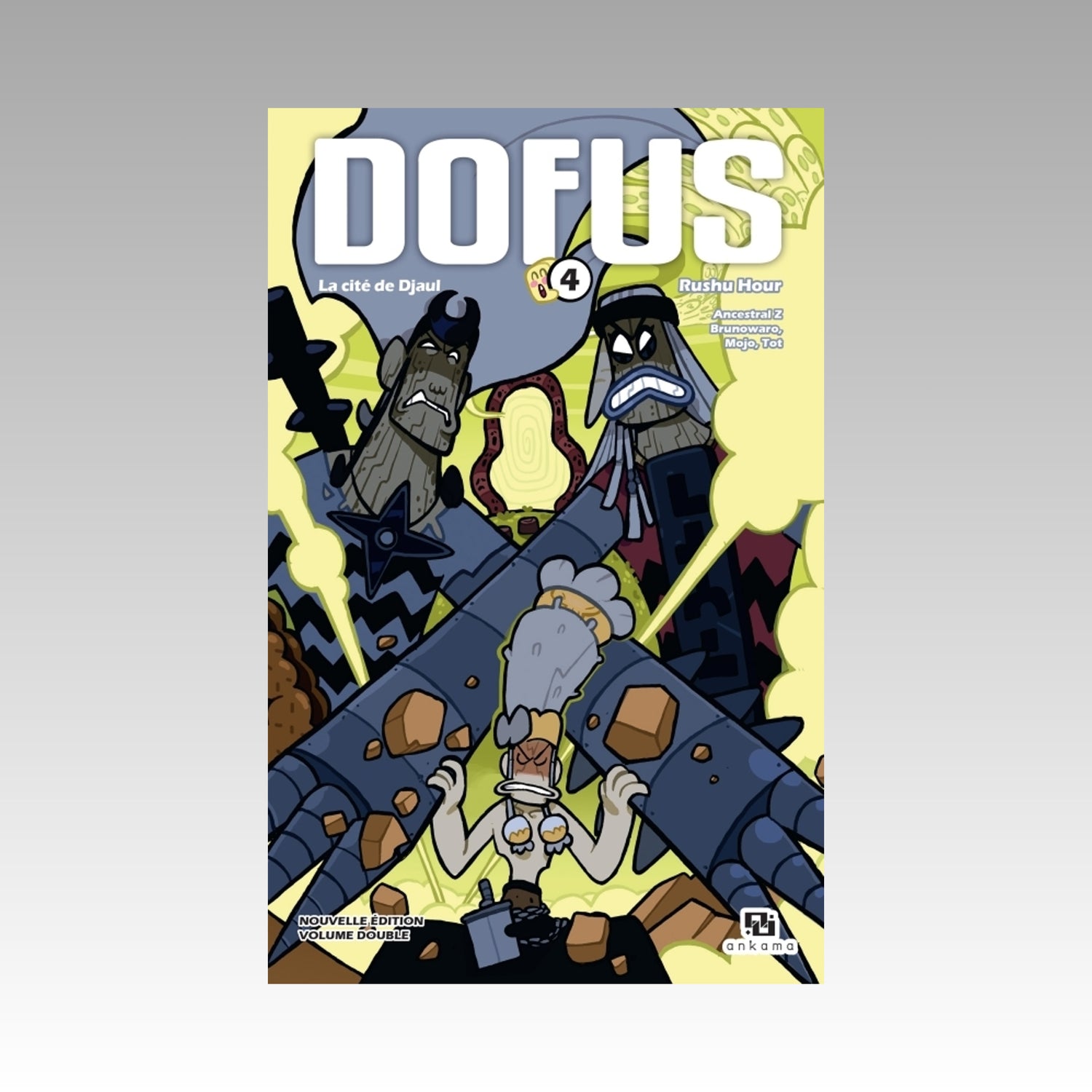 Dofus. Tome 4 - Volume double - La cité de Djaul / Rushu Hour