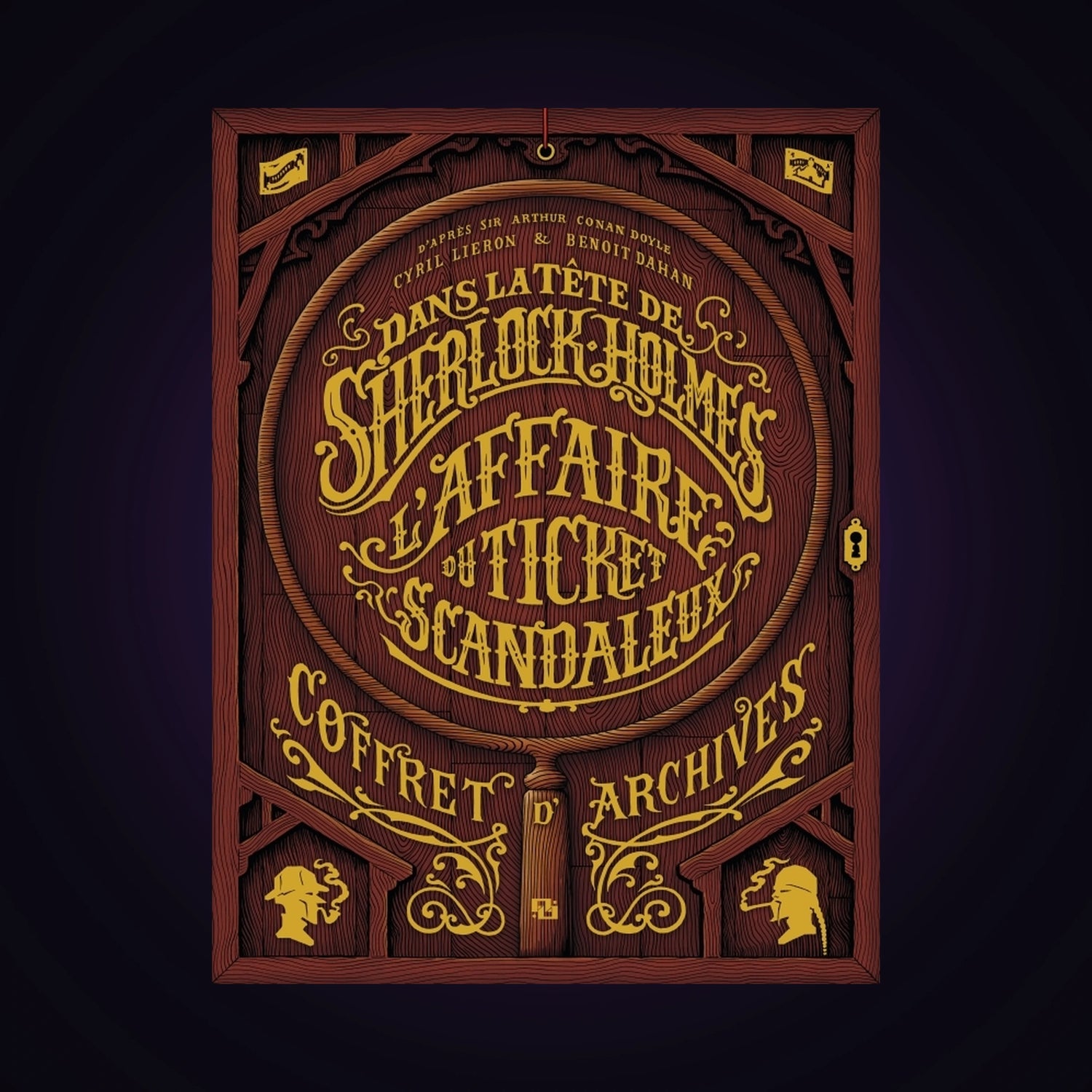 Dans la tête de Sherlock Holmes - L'affaire du Ticket Scandaleux - Tomes 1 et 2 Coffret d'archives