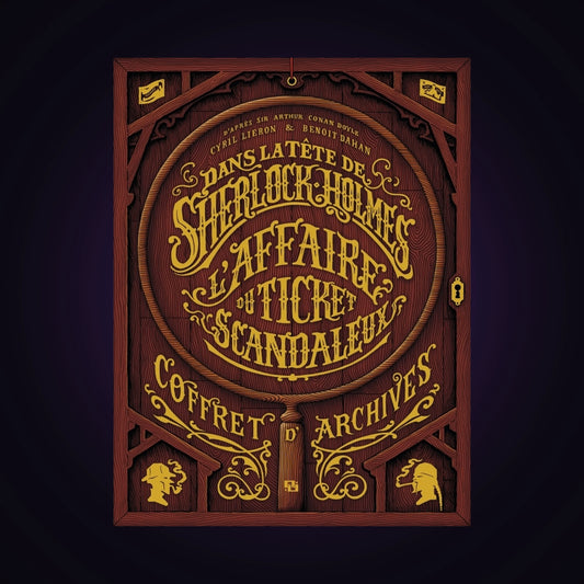 Dans la tête de Sherlock Holmes - L'affaire du Ticket Scandaleux - Tomes 1 et 2 Coffret d'archives