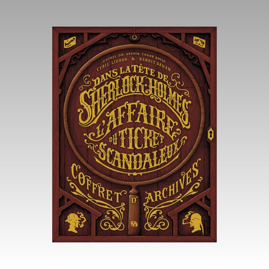 Dans la tête de Sherlock Holmes - L'affaire du Ticket Scandaleux - Tomes 1 et 2 Coffret d'archives