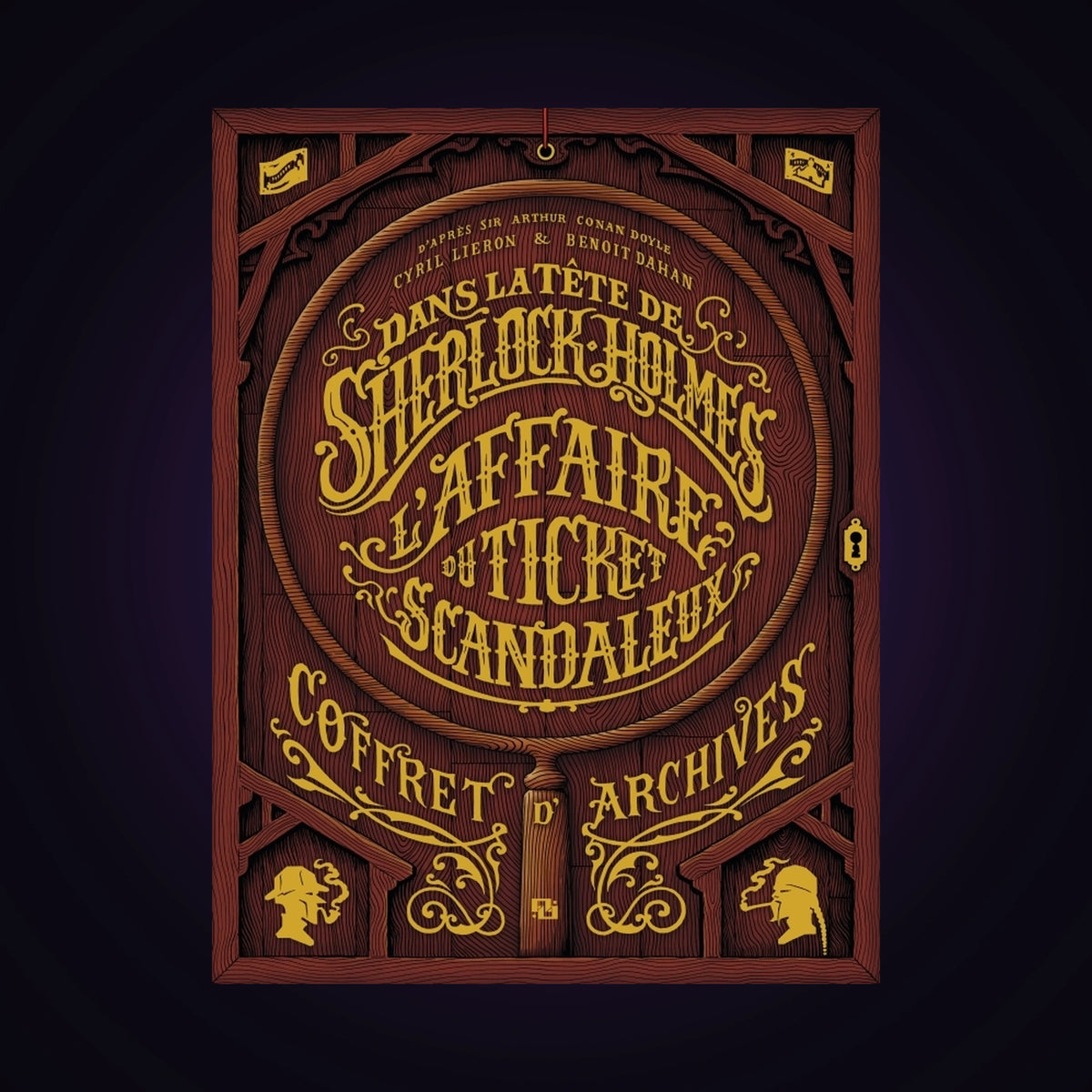 Dans la tête de Sherlock Holmes - L'affaire du Ticket Scandaleux - Tomes 1 et 2 Coffret d'archives