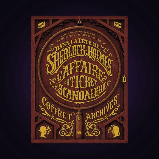 Dans la tête de Sherlock Holmes - L'affaire du Ticket Scandaleux - Tomes 1 et 2 Coffret d'archives