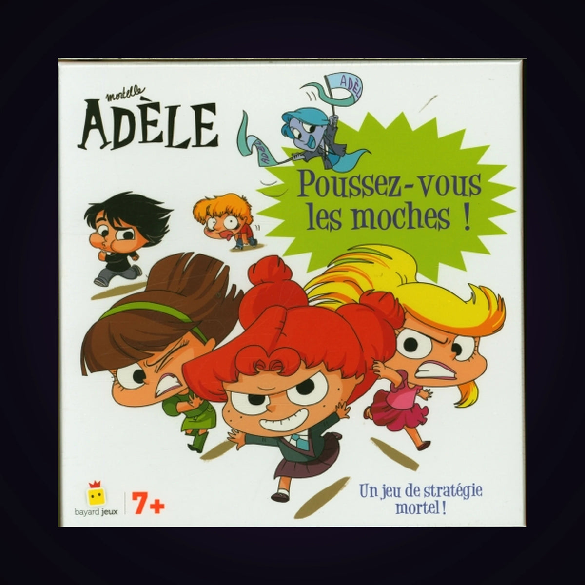 Coffret Jeu de stratégie Mortelle Adèle - Poussez-vous les moches !