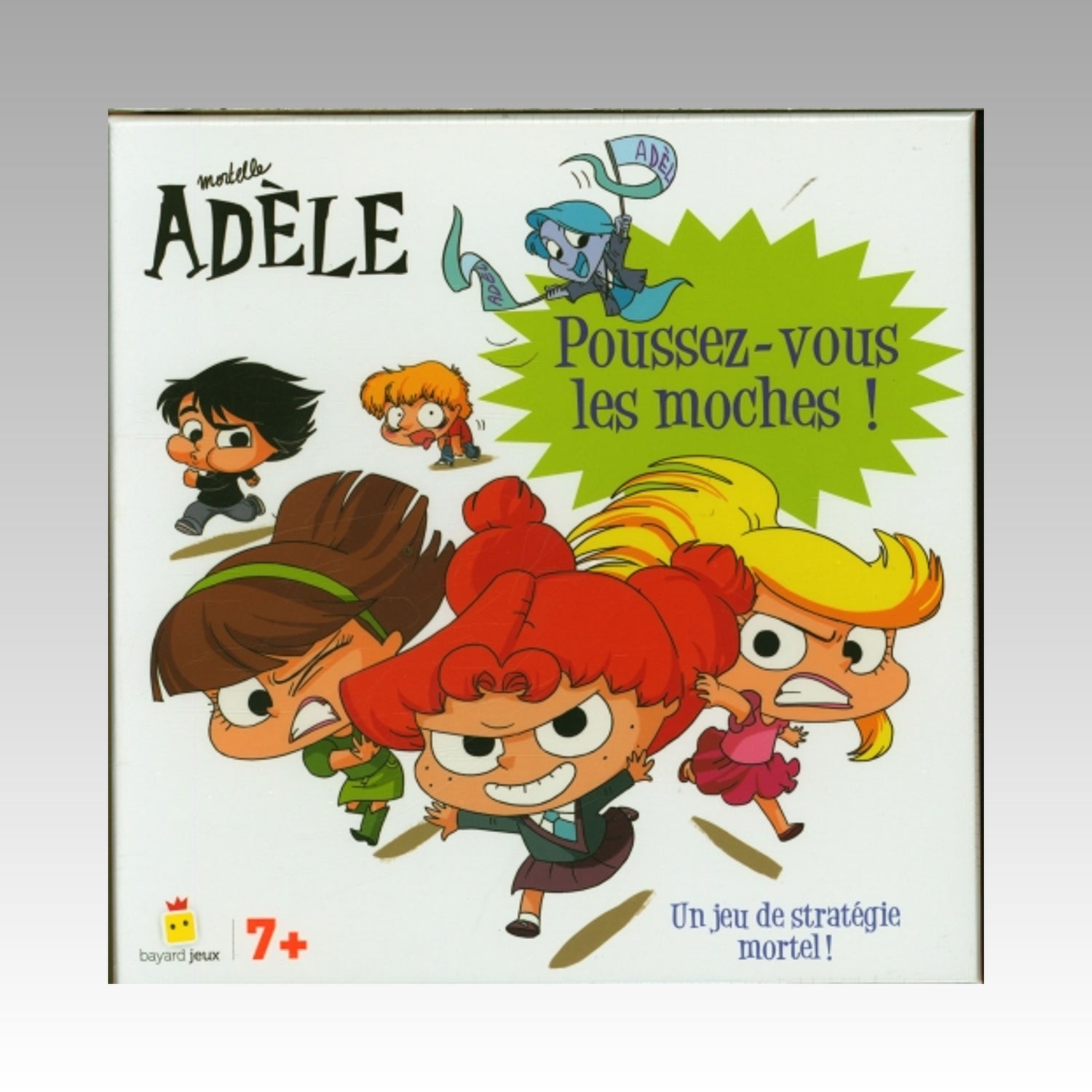 Coffret Jeu de stratégie Mortelle Adèle - Poussez-vous les moches !