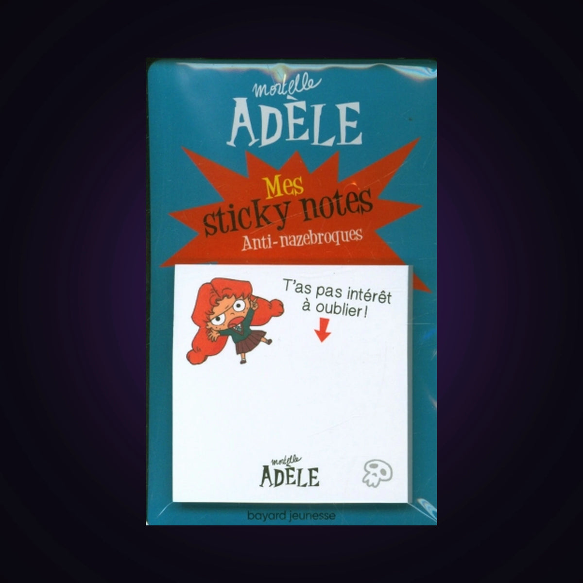 Mes Sticky Notes anti-nazebroques Mortelle Adèle