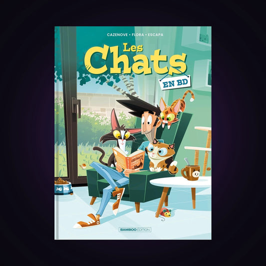 Les chats en BD. Tome 3