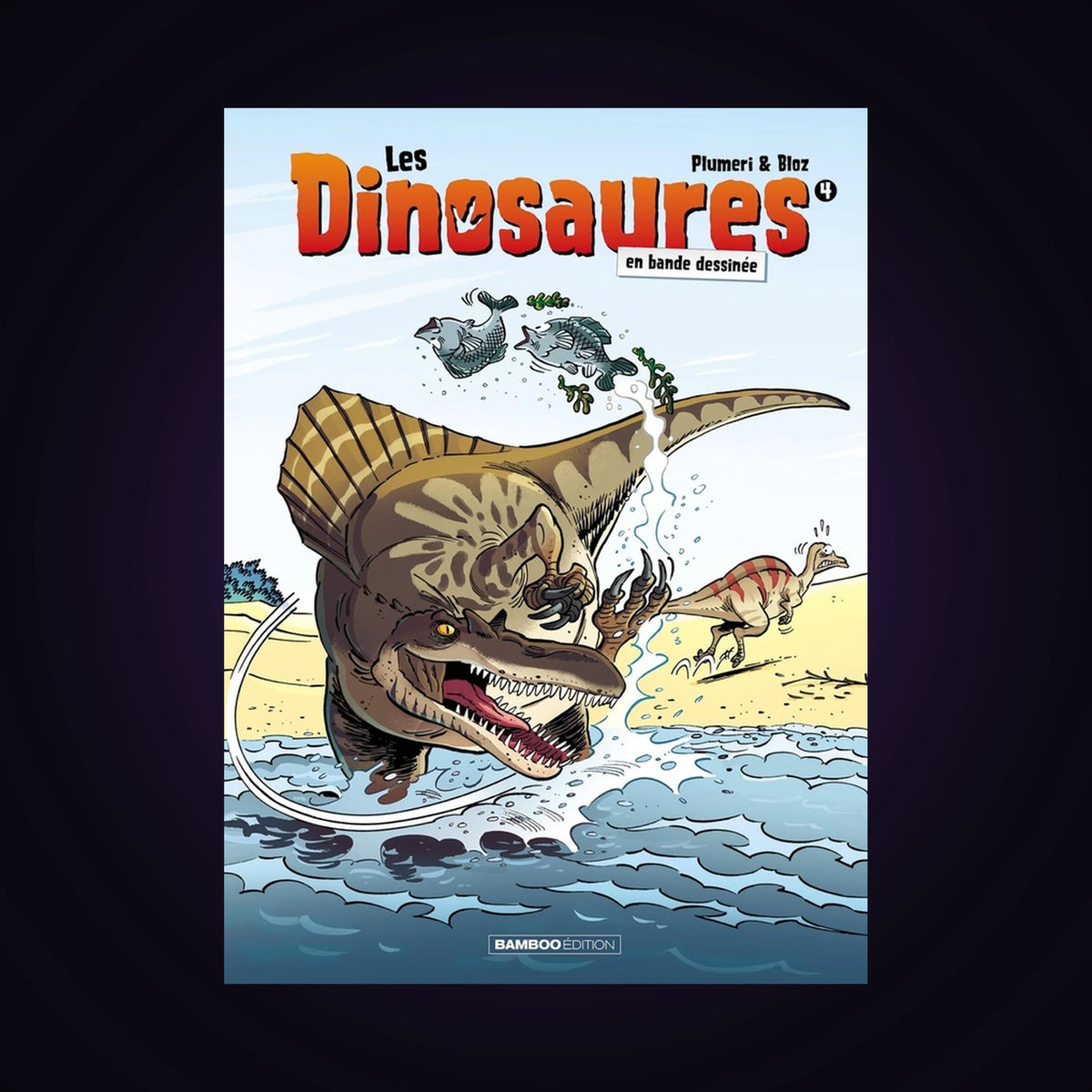 Les dinosaures en BD. Tome 4