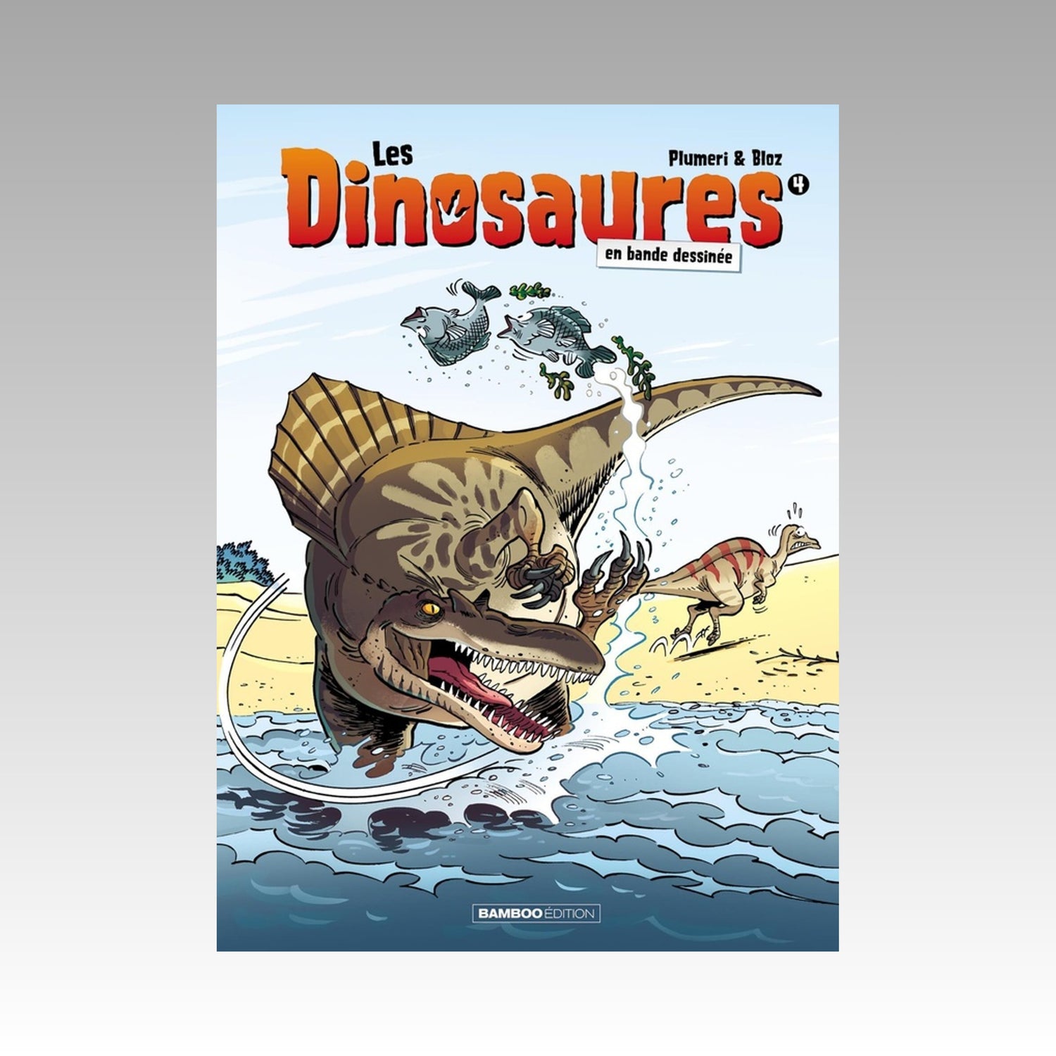 Les dinosaures en BD. Tome 4