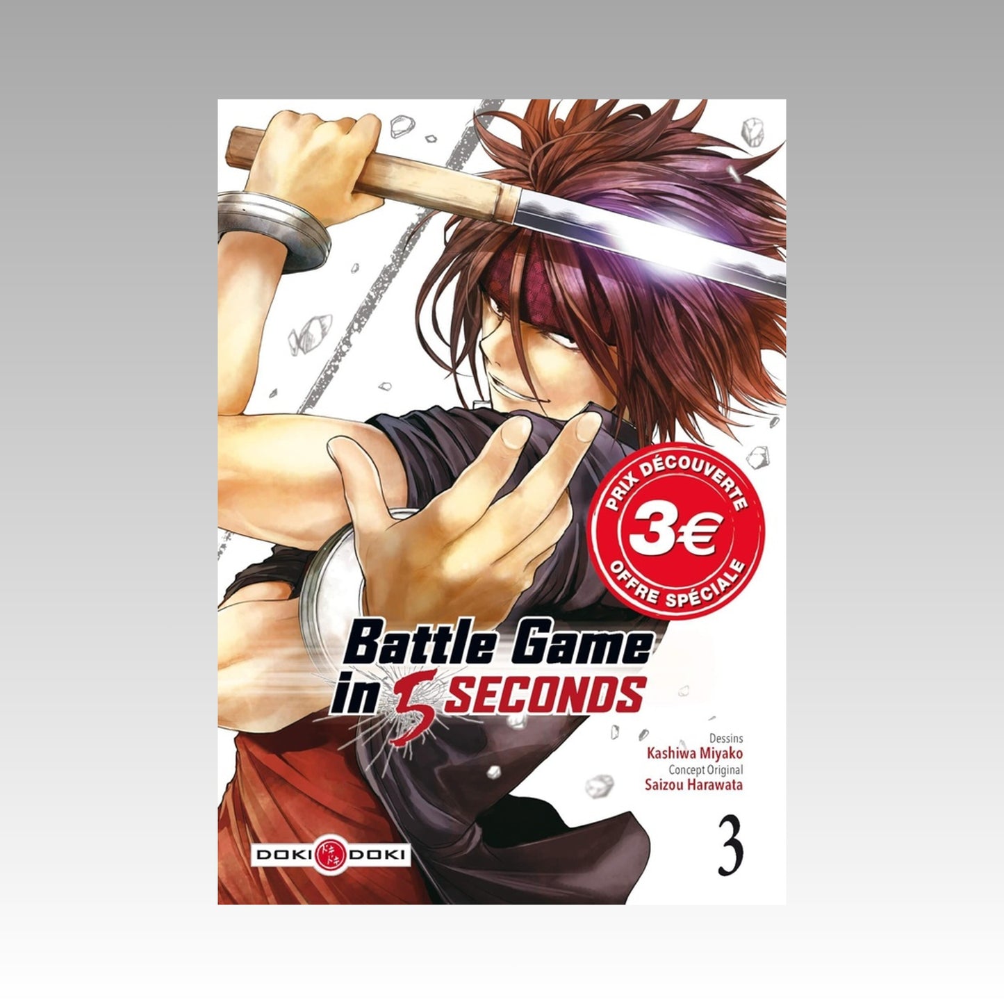 Battle Game in 5 Seconds. Tome 3 Prix découverte Édition limitée