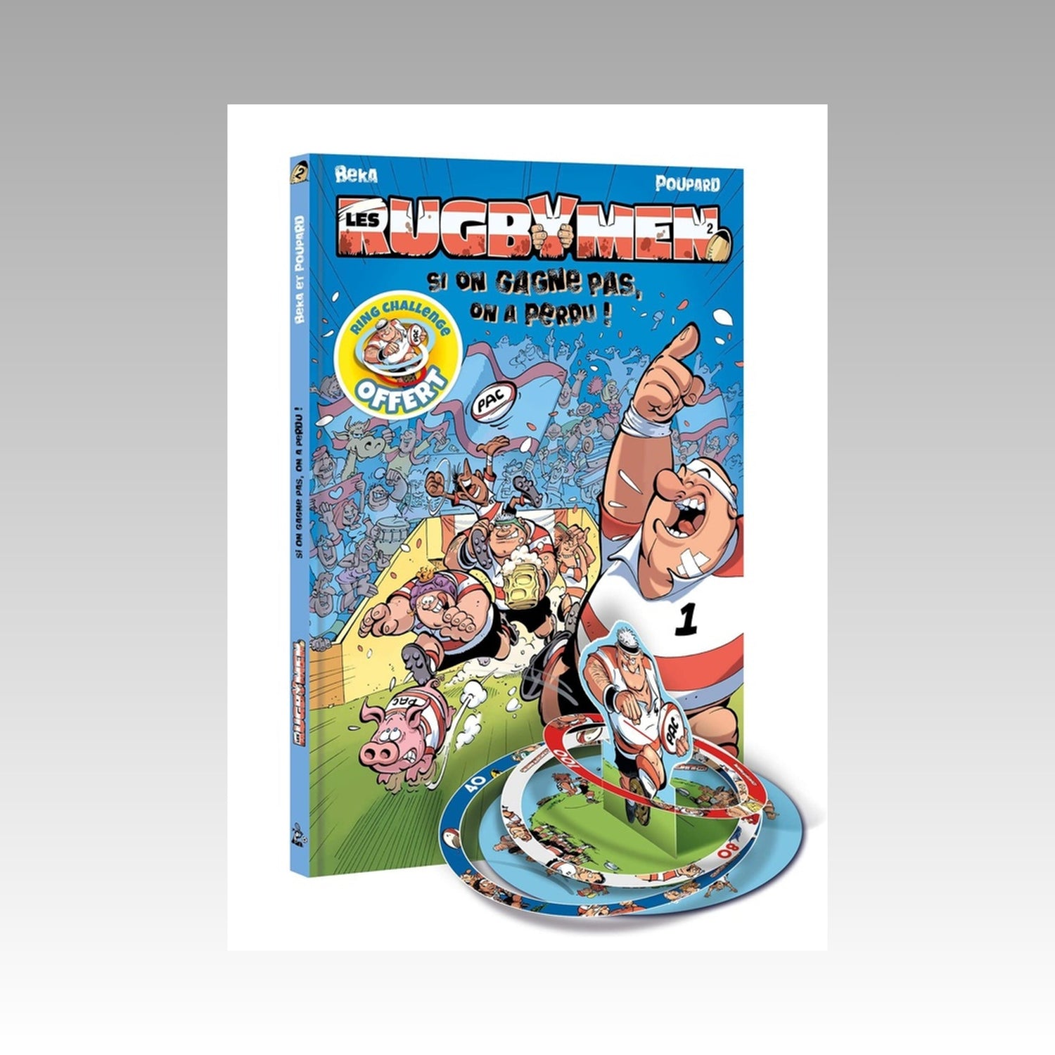 Les rugbymen. Tome 2 + Ring Challenge