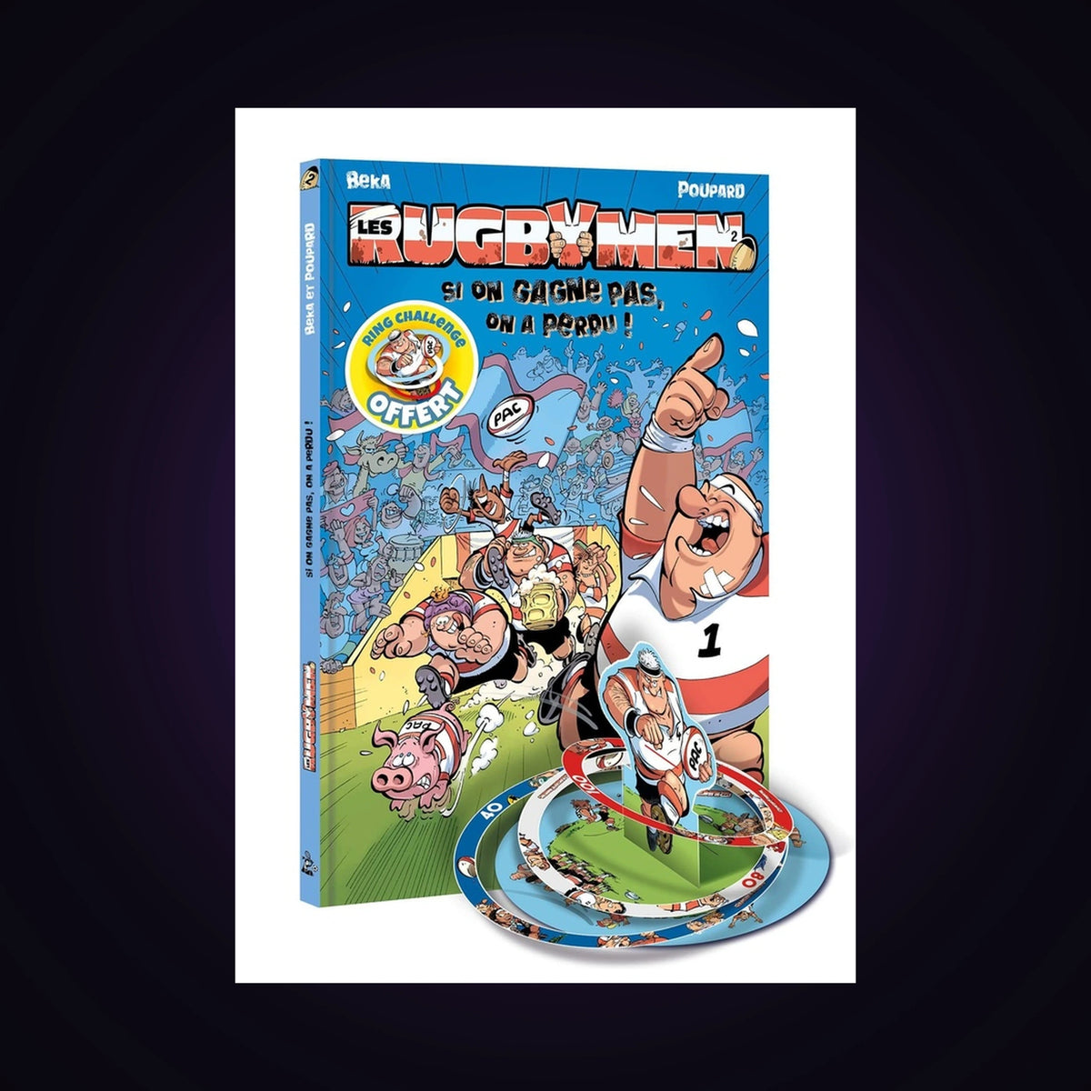 Les rugbymen. Tome 2 + Ring Challenge