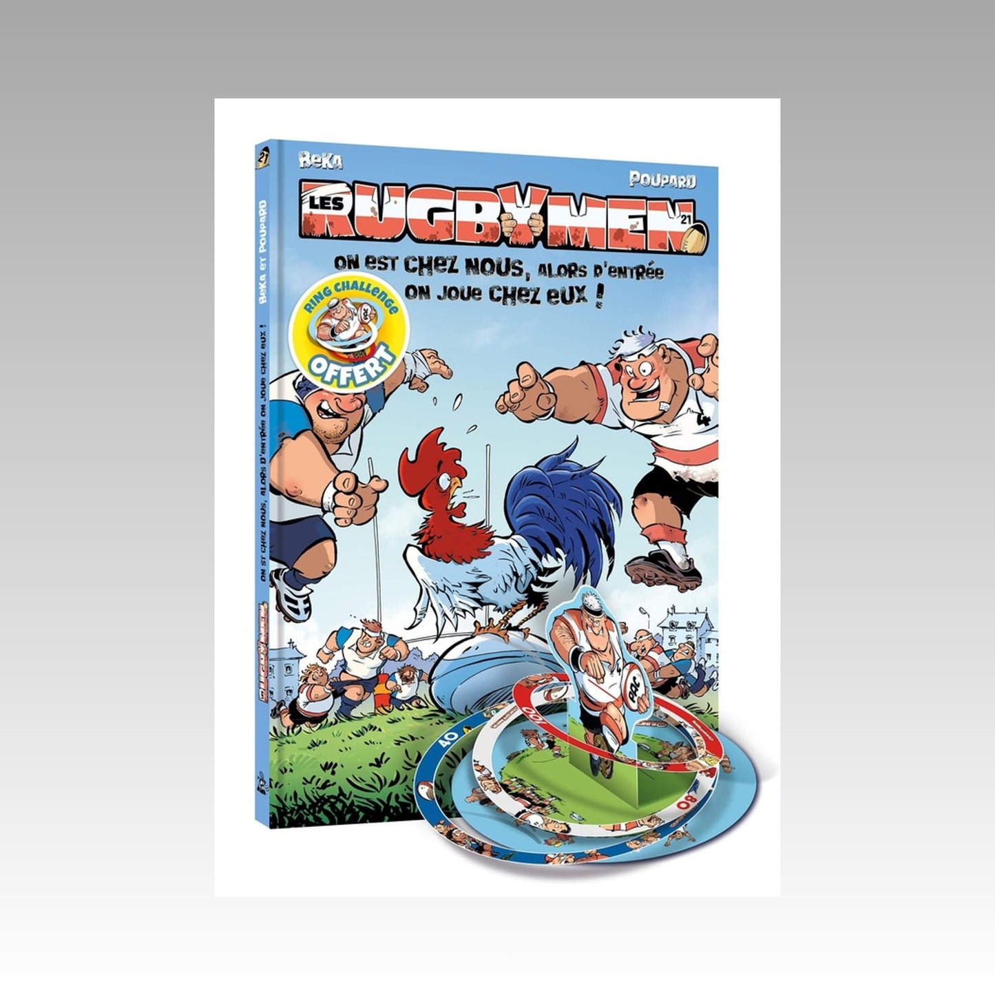 Les rugbymen. Tome 21 + Ring Challenge