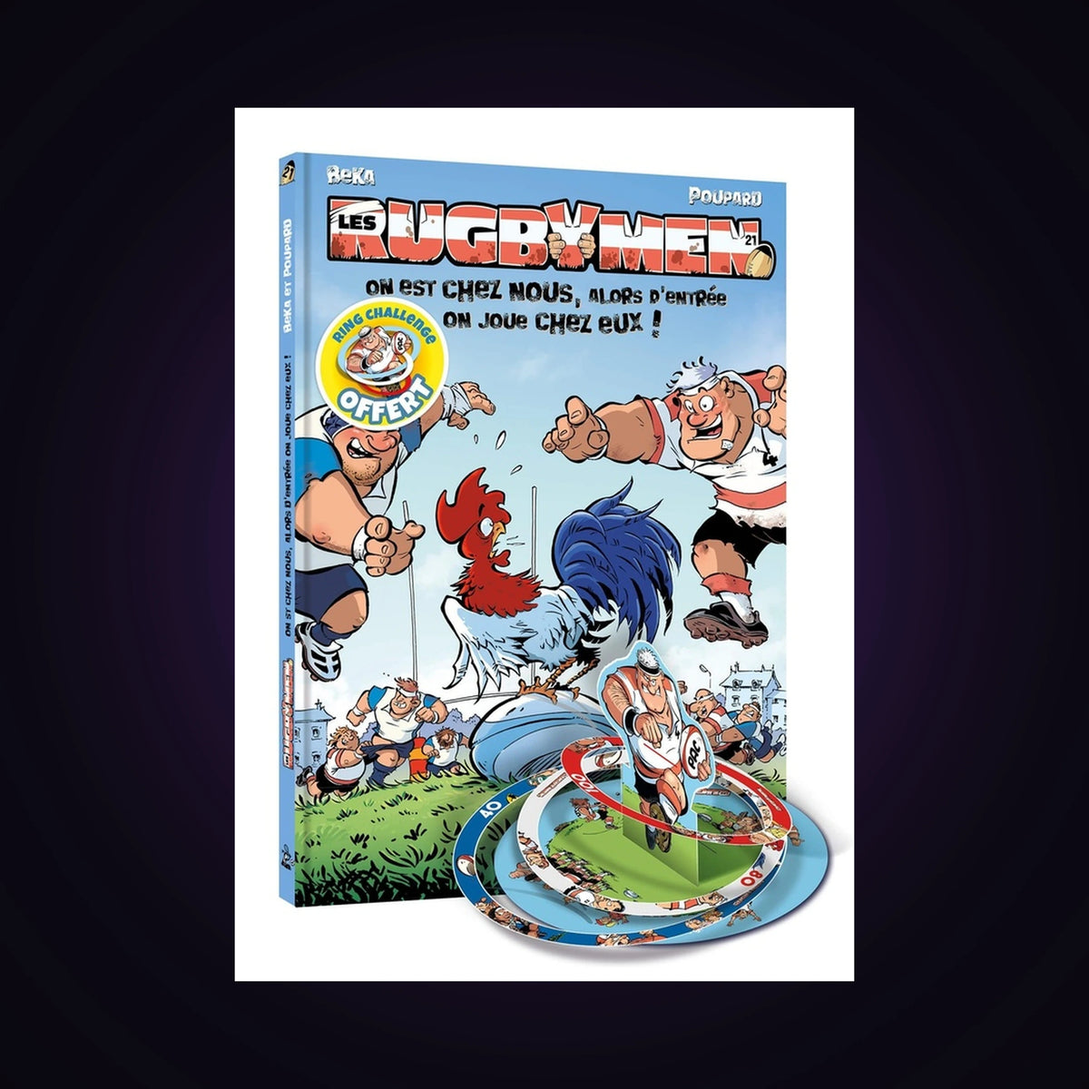 Les rugbymen. Tome 21 + Ring Challenge