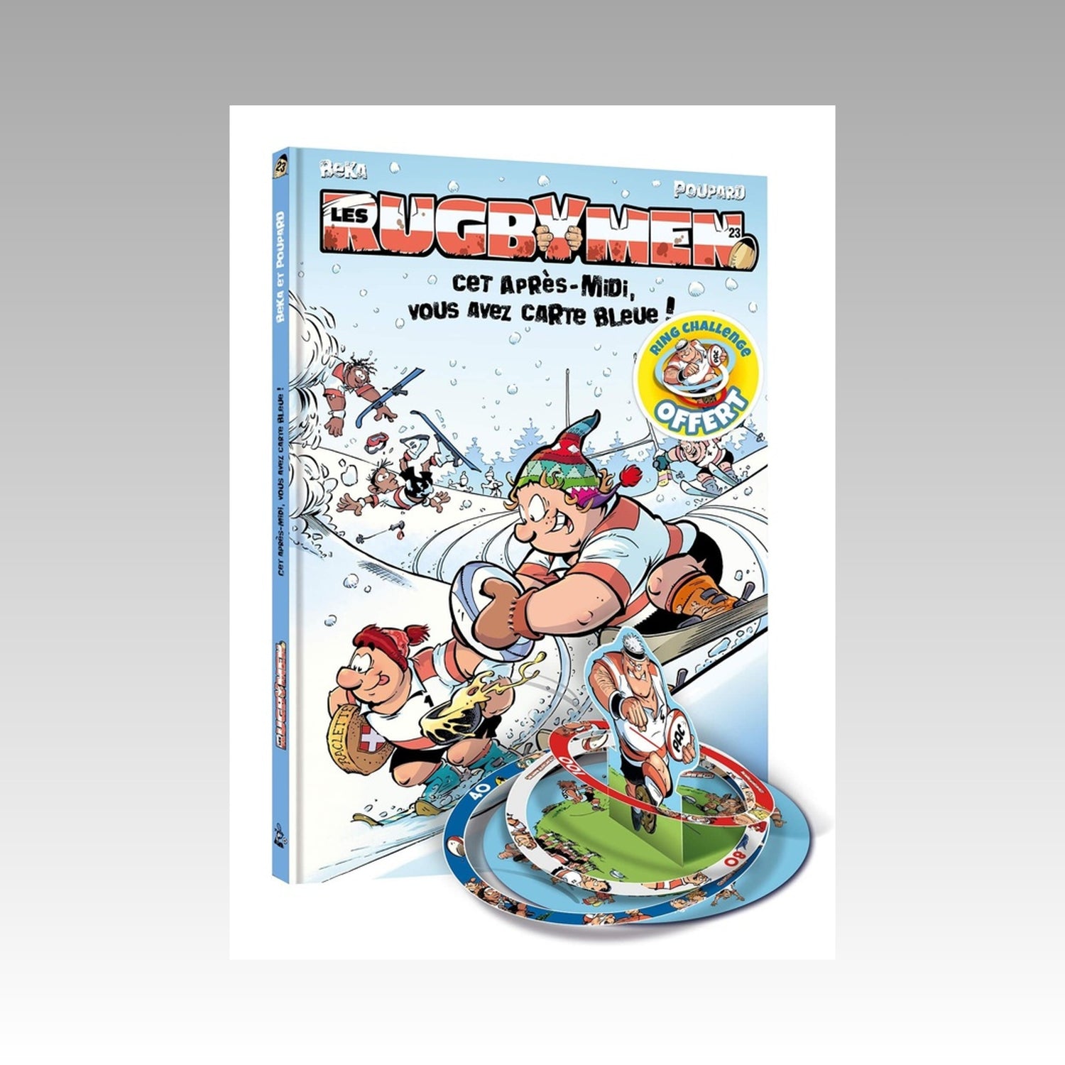 Les rugbymen. Tome 23 + Ring Challenge