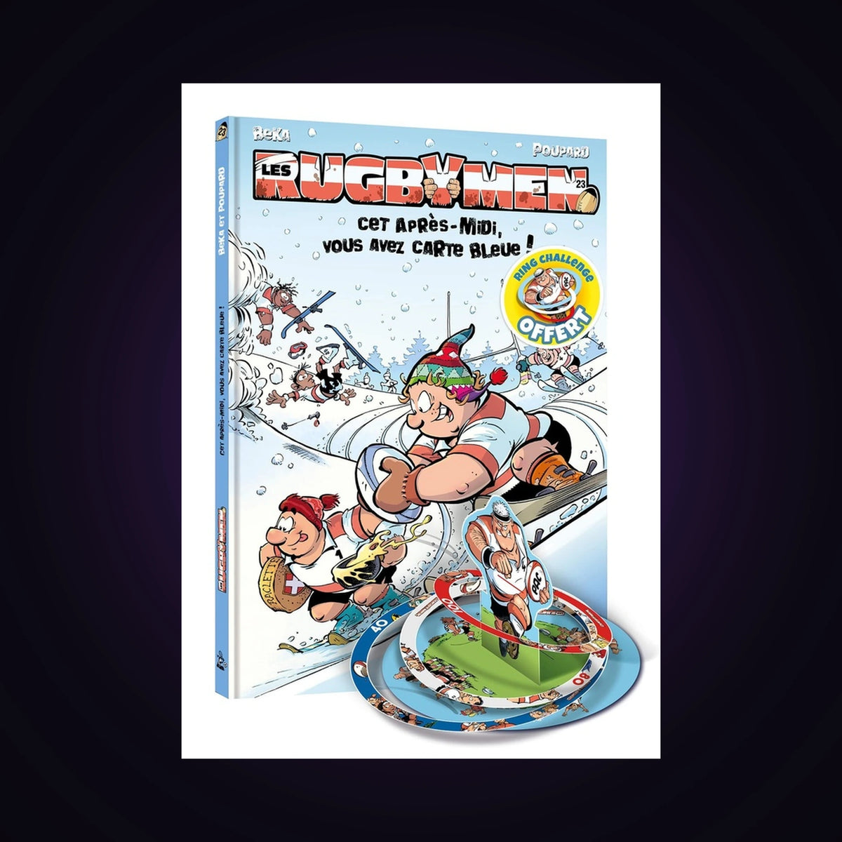 Les rugbymen. Tome 23 + Ring Challenge