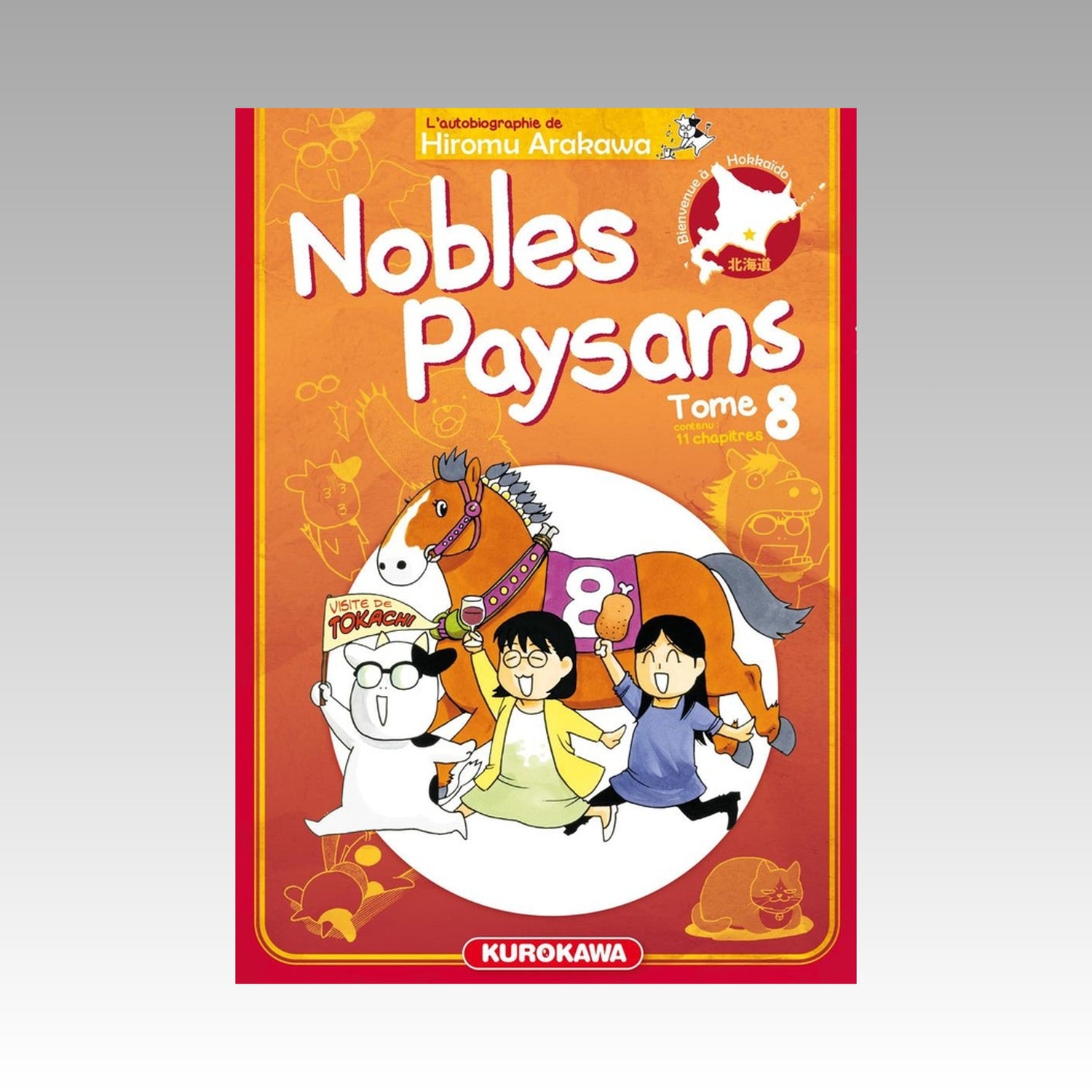Nobles paysans - L'autobiographie de Hiromu Arakawa. Tome 8