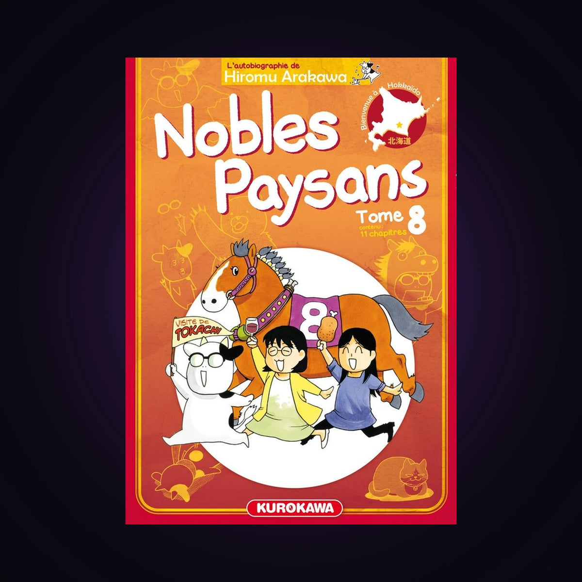 Nobles paysans - L'autobiographie de Hiromu Arakawa. Tome 8