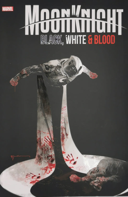 Moon knight : black white blood.