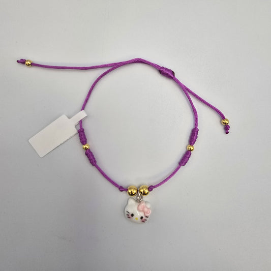 Hello Kitty Bracelet artisanal réglable