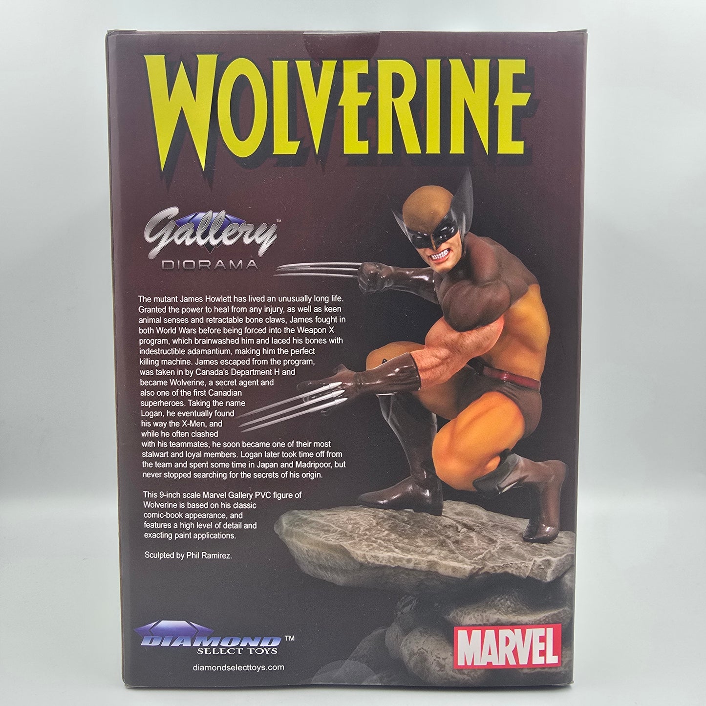 Marvel Gallery statuette Brown Wolverine 23 cm
