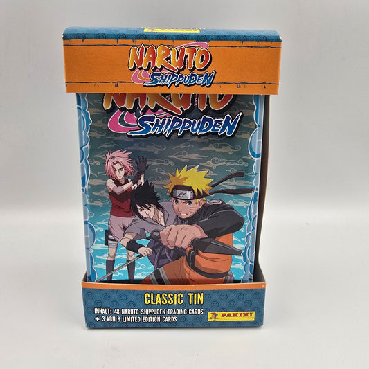 Naruto Shippuden trading card collection - Tin box